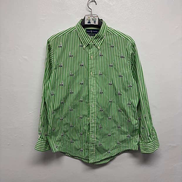 폴로 랄프로렌 요트패치 셔츠