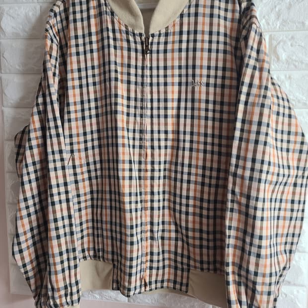 닥스 체크 양면 점퍼(100-105)