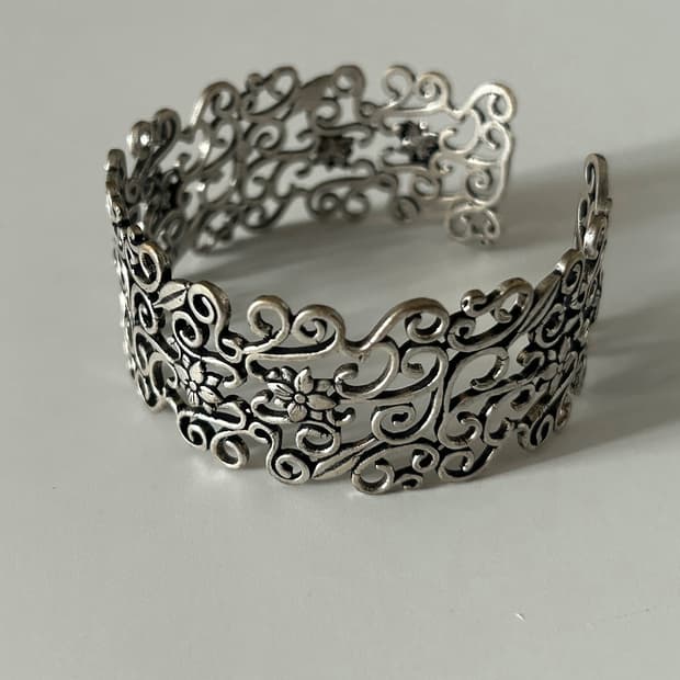 인도 빈티지 메탈 덩굴 뱅글