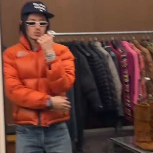 빈티지 노스페이스 패딩