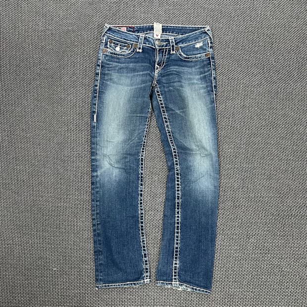 트루릴리전 빌리 수퍼티 데님팬츠