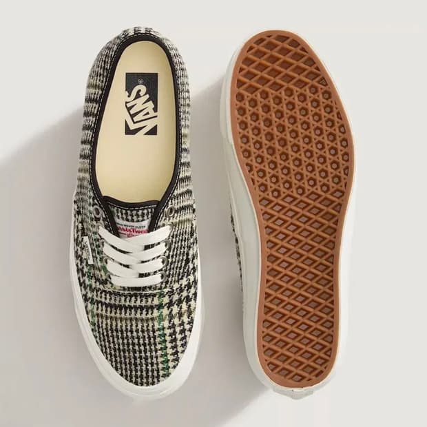 280 반스 해리스 트위드 프리미엄 어센틱 블랙 화이트