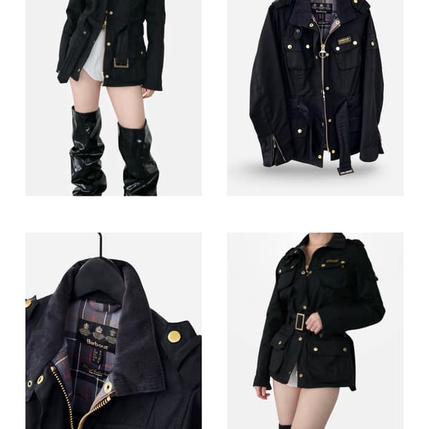 Barbour International Waxed Jacket
