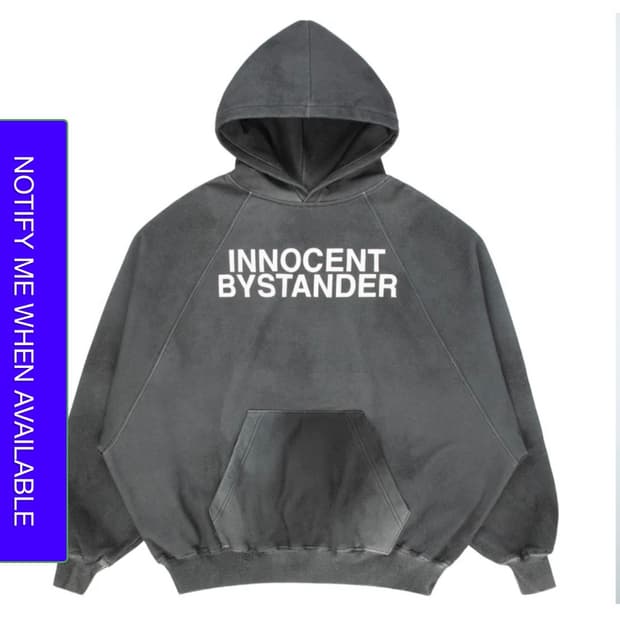 praying innocent bystander hoodie grey
