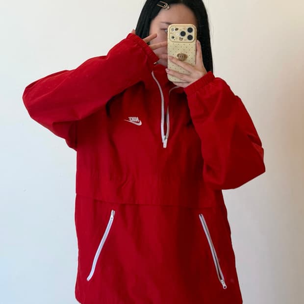 나이키(nike) 퓨추라 나일론 우븐 아노락 