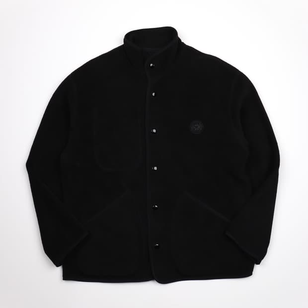 Porter classic 플리스 자켓 블랙