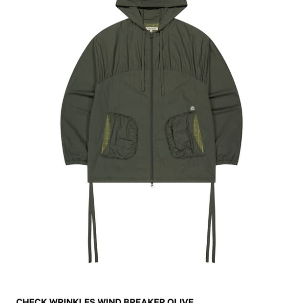 코이세이오 윈드브레이커 올리브