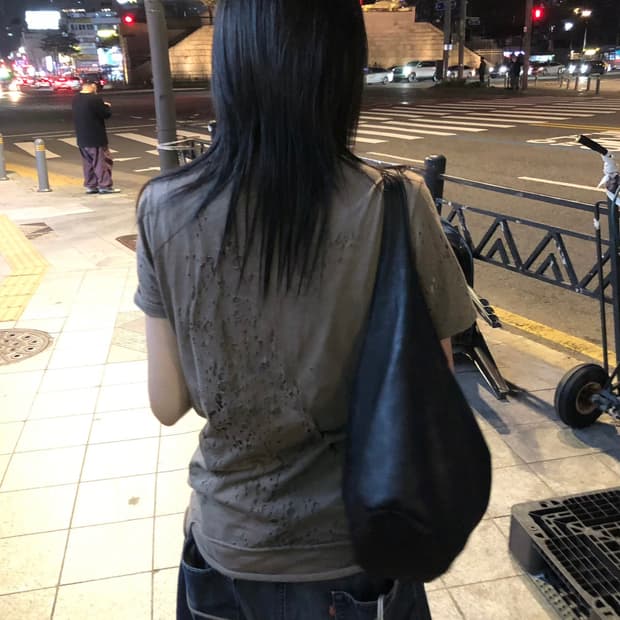 미하라야스히로 총알 디스트로이드 레이어드 티셔츠