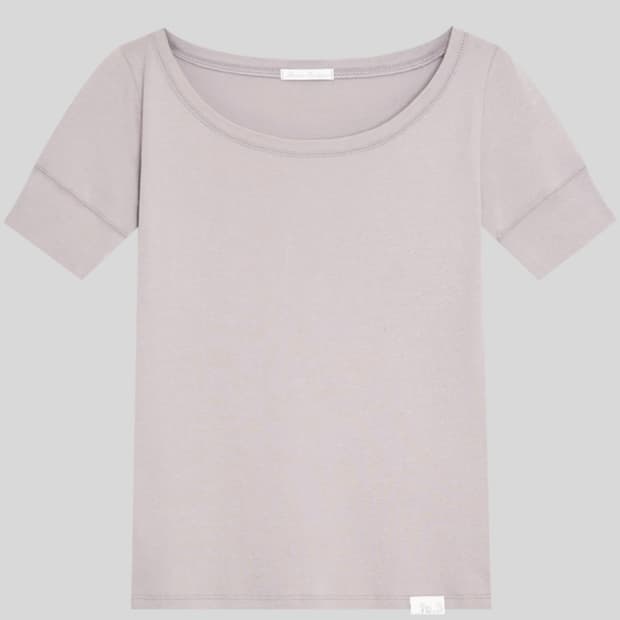 샵페어리 rib half top 베이지 립하프탑