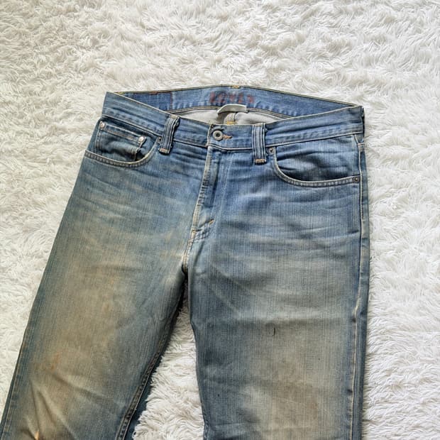 리바이스 527 로우 부트컷 데님 팬츠 (W34 L30)