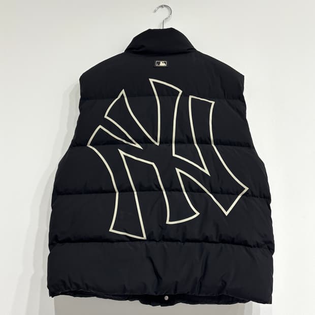 MLB 뉴욕 양키즈 블랙 패딩 조끼
