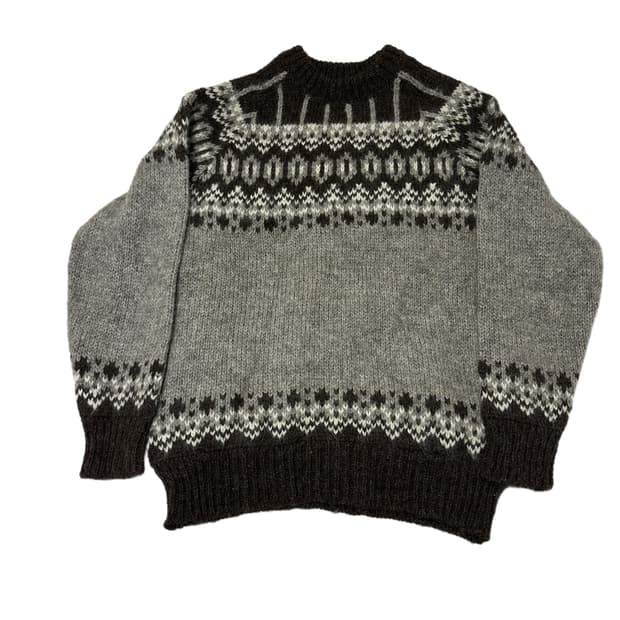 빈티지 노르딕 니트