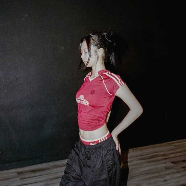 제이디드 런던 낫 유어 치얼리더 풋볼 베이비 반팔