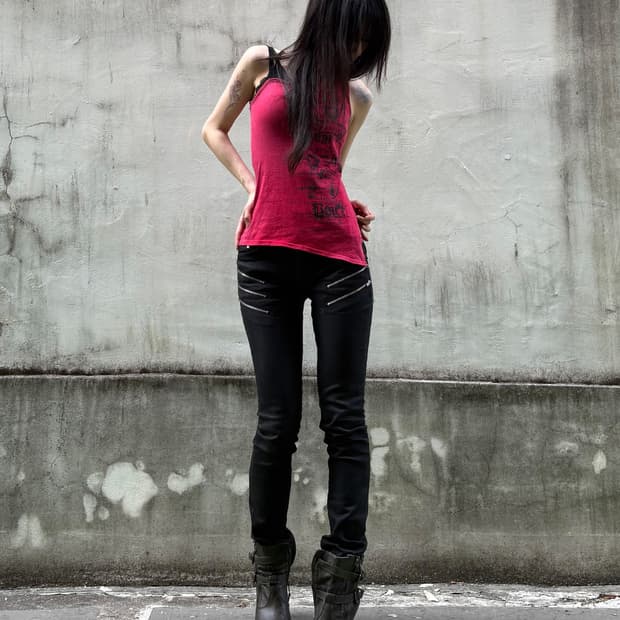Algon Quins rock punk sleeveless