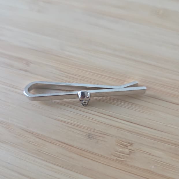 [새것] 폴스미스 해골 넥타이핀