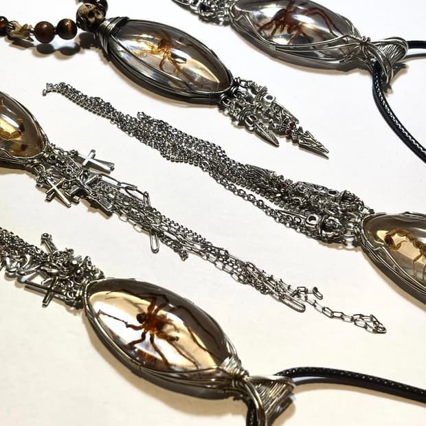 (구매) “VY001” spider necklace