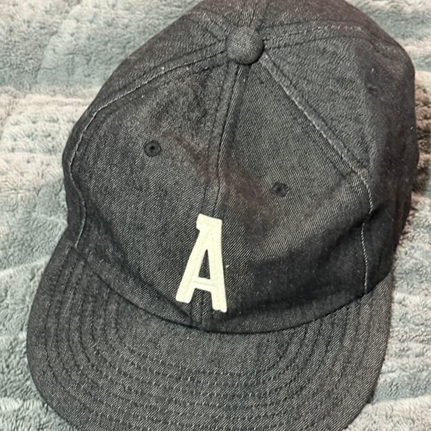 addict clothes 코튼 리넨 데님 bb cap