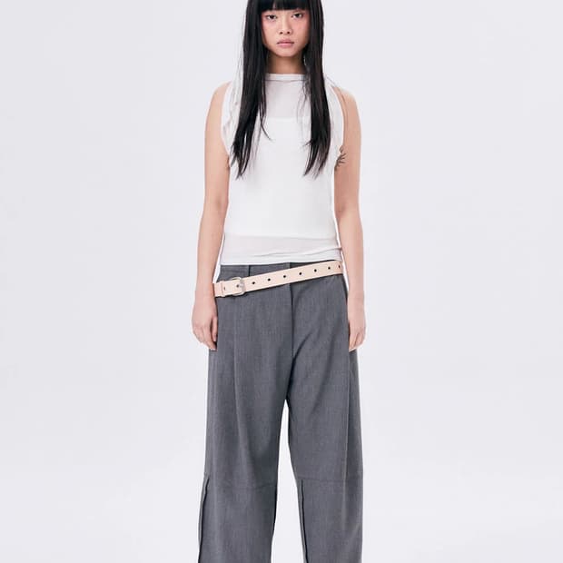 할로미늄 울 팬츠 (새상품)