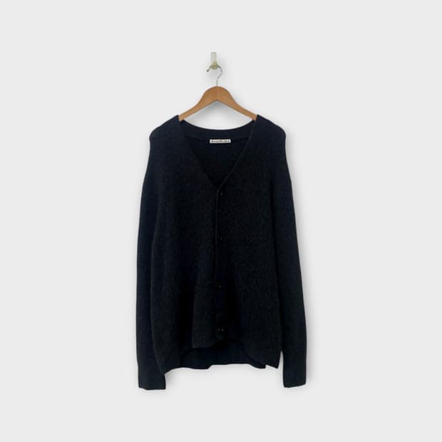아크네 스튜디오 가디건 (알파카) L-XL