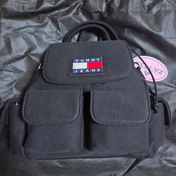 켈리즈 업사이클링 백 가방 크로플 백팩