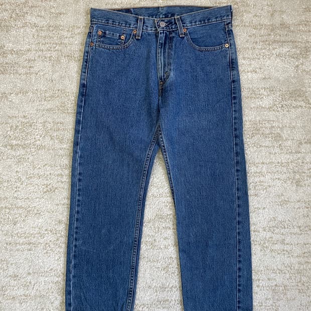 [30x30] 00s Levis 리바이스 505 레귤러 스트레이트 데님 