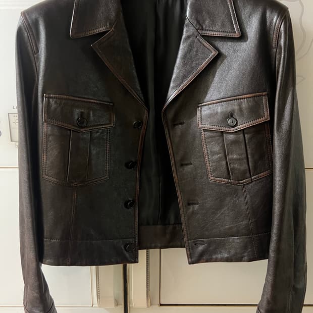 렉토 밀리터리 레더 s