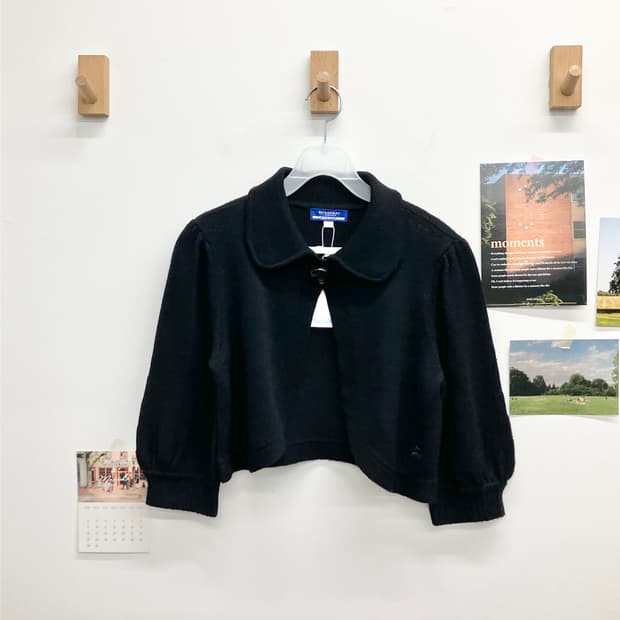 버버리 니트 볼레로