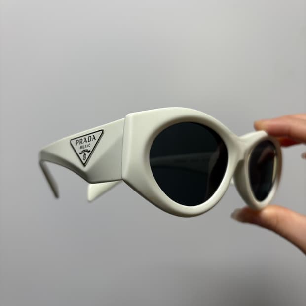 Prada Bold oval sunglasses 