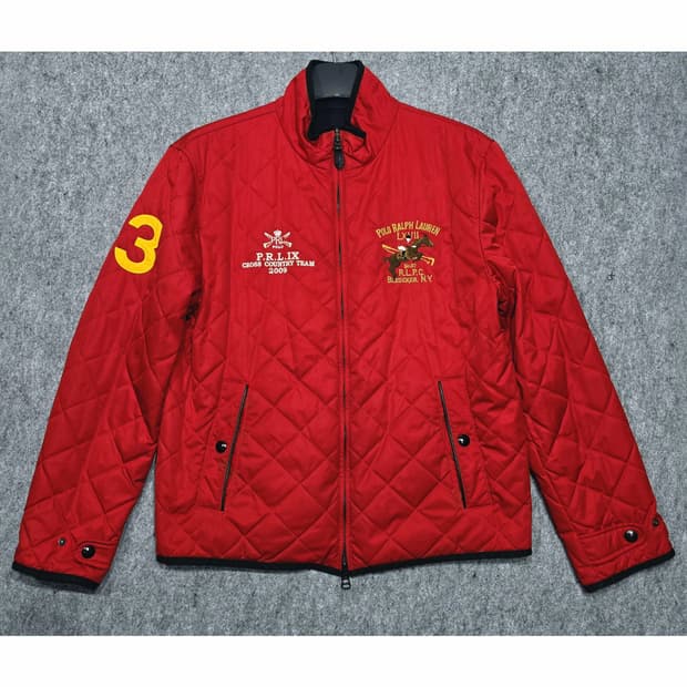 폴로 랄프로렌 빈티지 컨트리 팀 폴리쉘 리버시블 투웨이 집업 자켓 L