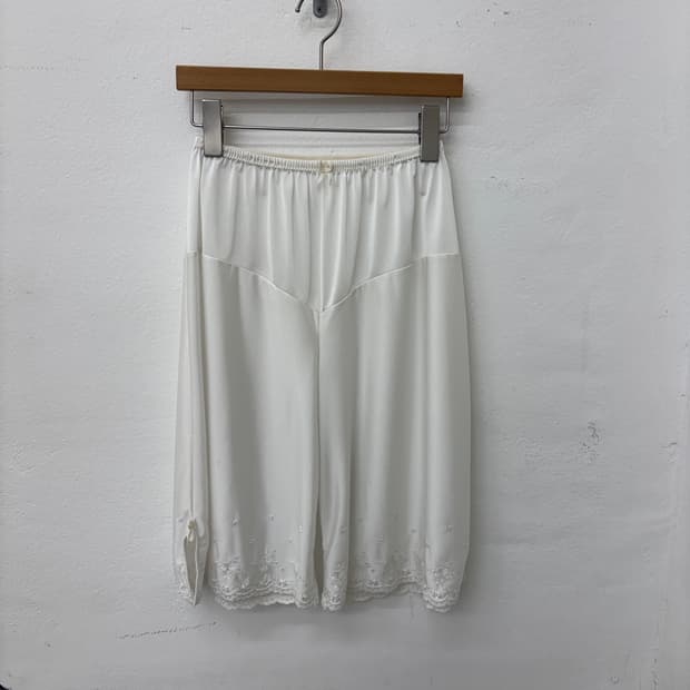White Lace Bloomers Shorts