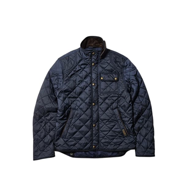 폴로 랄프로렌 퀄팅 자켓 투웨이 지퍼 S 