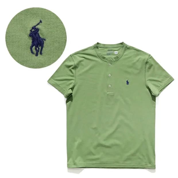 폴로랄프로렌 헨리넥 반팔 티셔츠