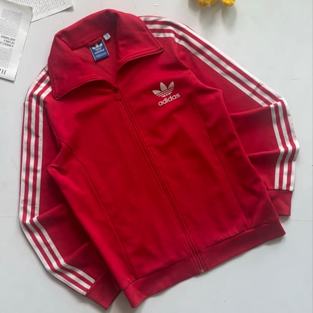 adidas 아디다스 유로파 레드 트랙탑 져지 