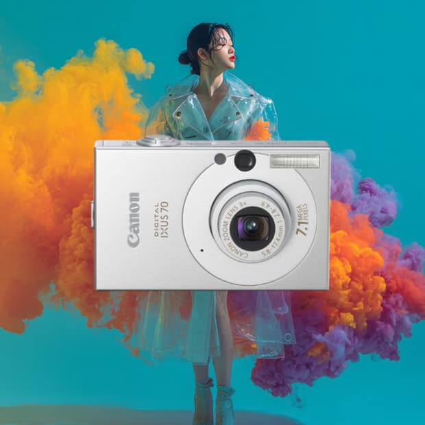 A급)캐논 익서스 70 CANON IXUS 70 빈티지 디지털카메라 디카