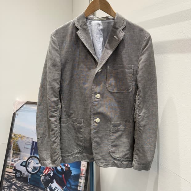 꼼데가르송 옴므 하운드체크 자켓 AD2011