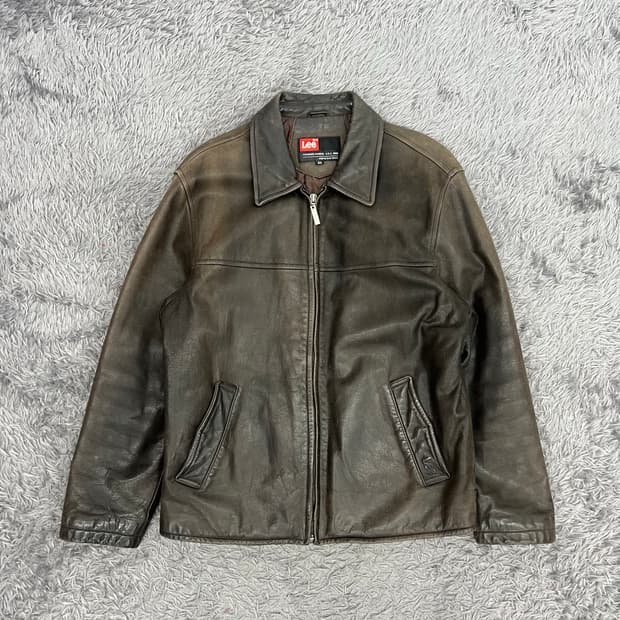 Lee cowhide single biker jk