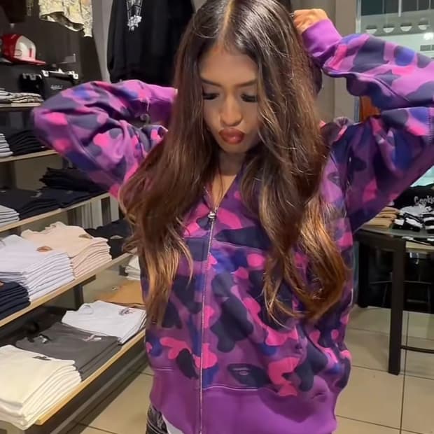 베이프 샤크 후드 집업 bape hood zip up