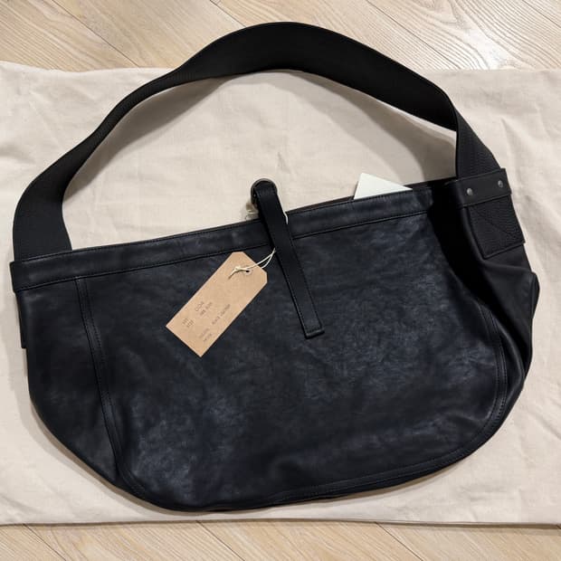 타이가 타카하시 뉴스보이백 홀스 레더 LOT.004