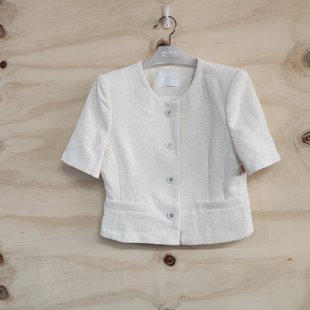 1081) 베니토 트위드 반팔 자켓