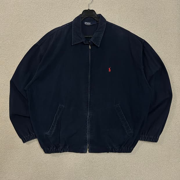 (XL) 90s 폴로 랄프로렌 블루종 자켓