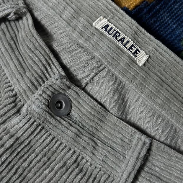 Auralee 오라리 5p 코듀로이 팬츠 4