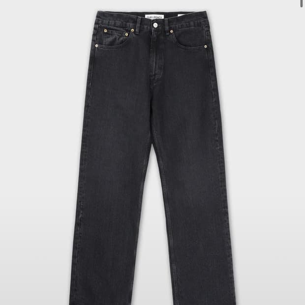 아워레가시 써드컷 데님팬츠 블랙 31사이즈 M4245TR