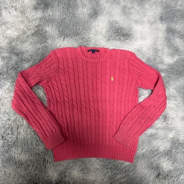 폴로 랄프로렌 케이블니트 여성 90 사이즈