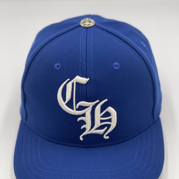 크롬하츠 베이스볼 캡 블루/화이트