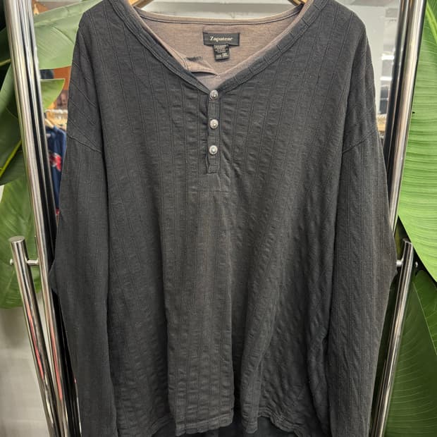 Japanese vintage 레이어드 롱슬리브