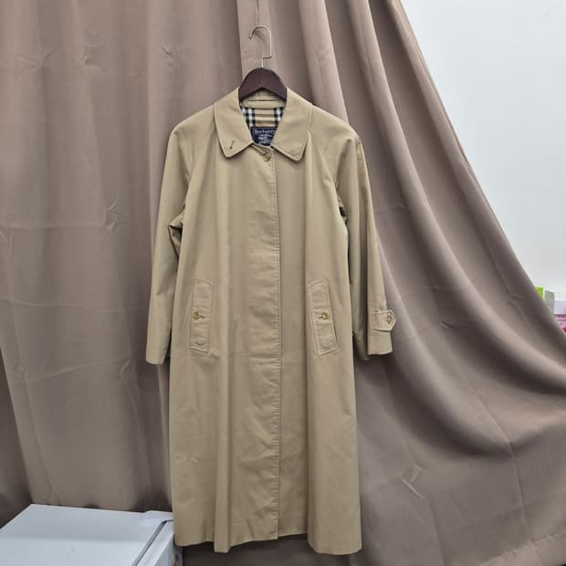 버버리 빈티지 트렌치 코트 12PETITE