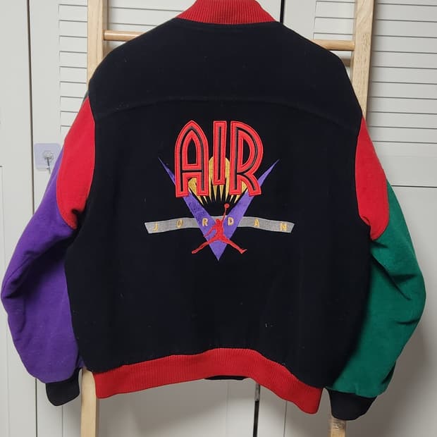 105 삼나스포츠 나이키 조던 빅로고 90s 바시티 자켓