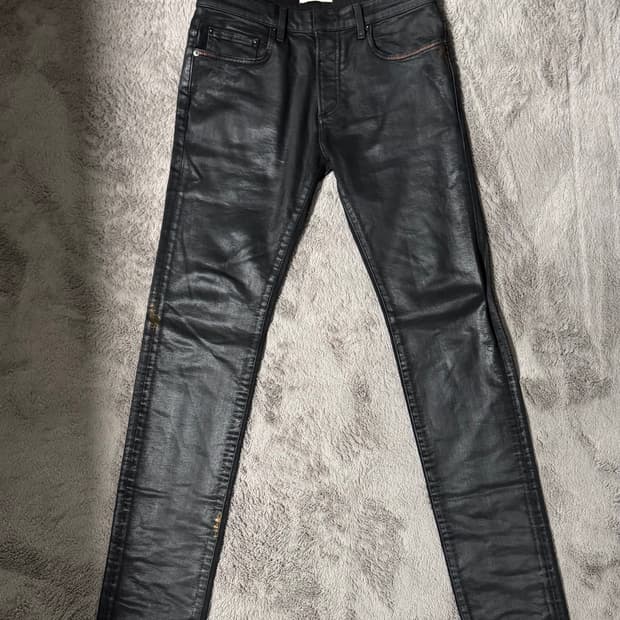 언더마이카 블랙맘바 레드 스티치 코팅진 1사이즈