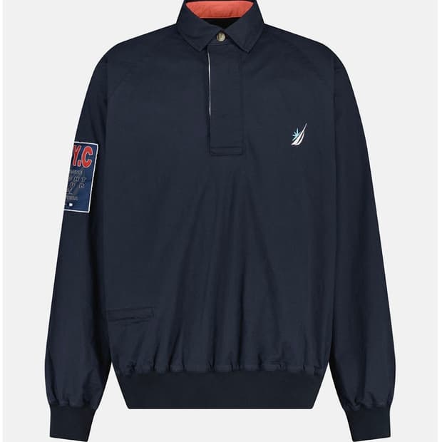 노티카 썬러브 collar pullover navy s사이즈