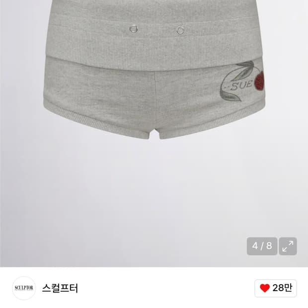 [Sculptor X Ed Hardy] Cherry Shorts